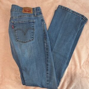 Levi's Women's Straight Leg Denim Jeans